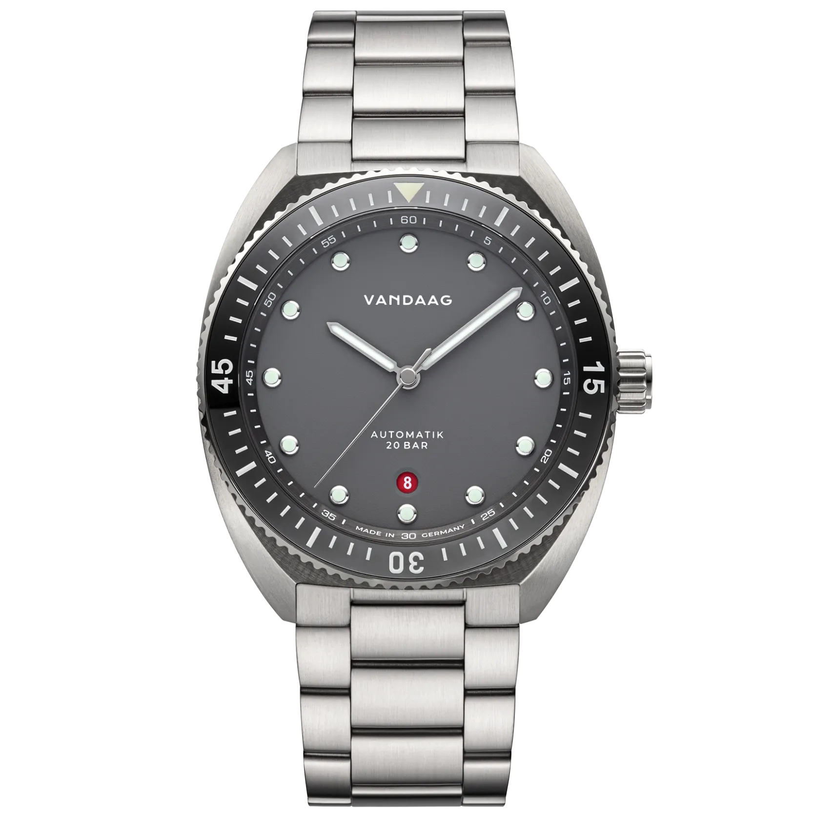 Tiefsee Automatik - Balance - massives Stahlband Tiefsee Automatik - Balance - massives Stahlband