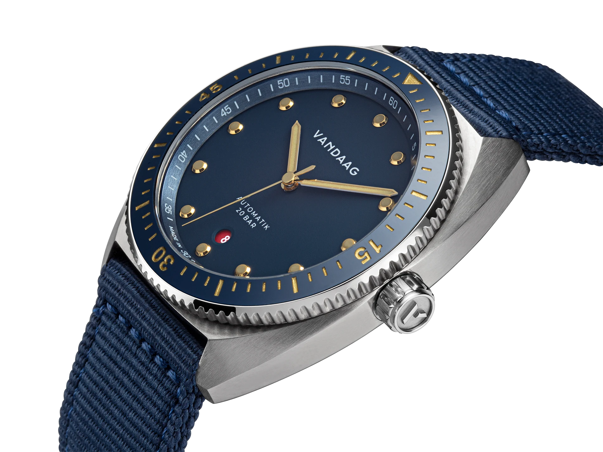 Tiefsee Automatic - Gold-Blue
