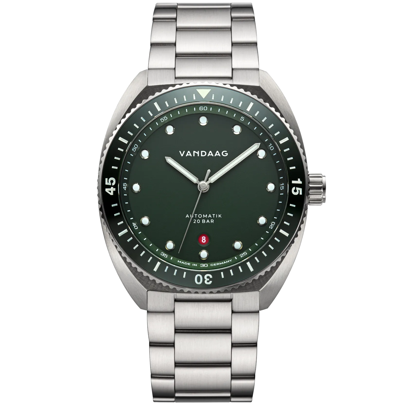 Tiefsee Automatik - Harmonie - massives Stahlband Tiefsee Automatik - Harmonie - massives Stahlband